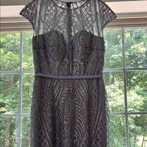 Elegant silver Dress